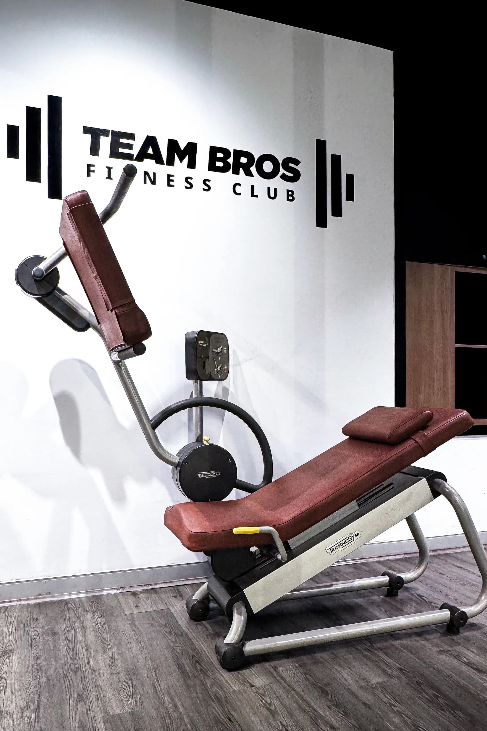 Stretch and recovery area at Teambros West Ryde with Technogym stretching equipment
