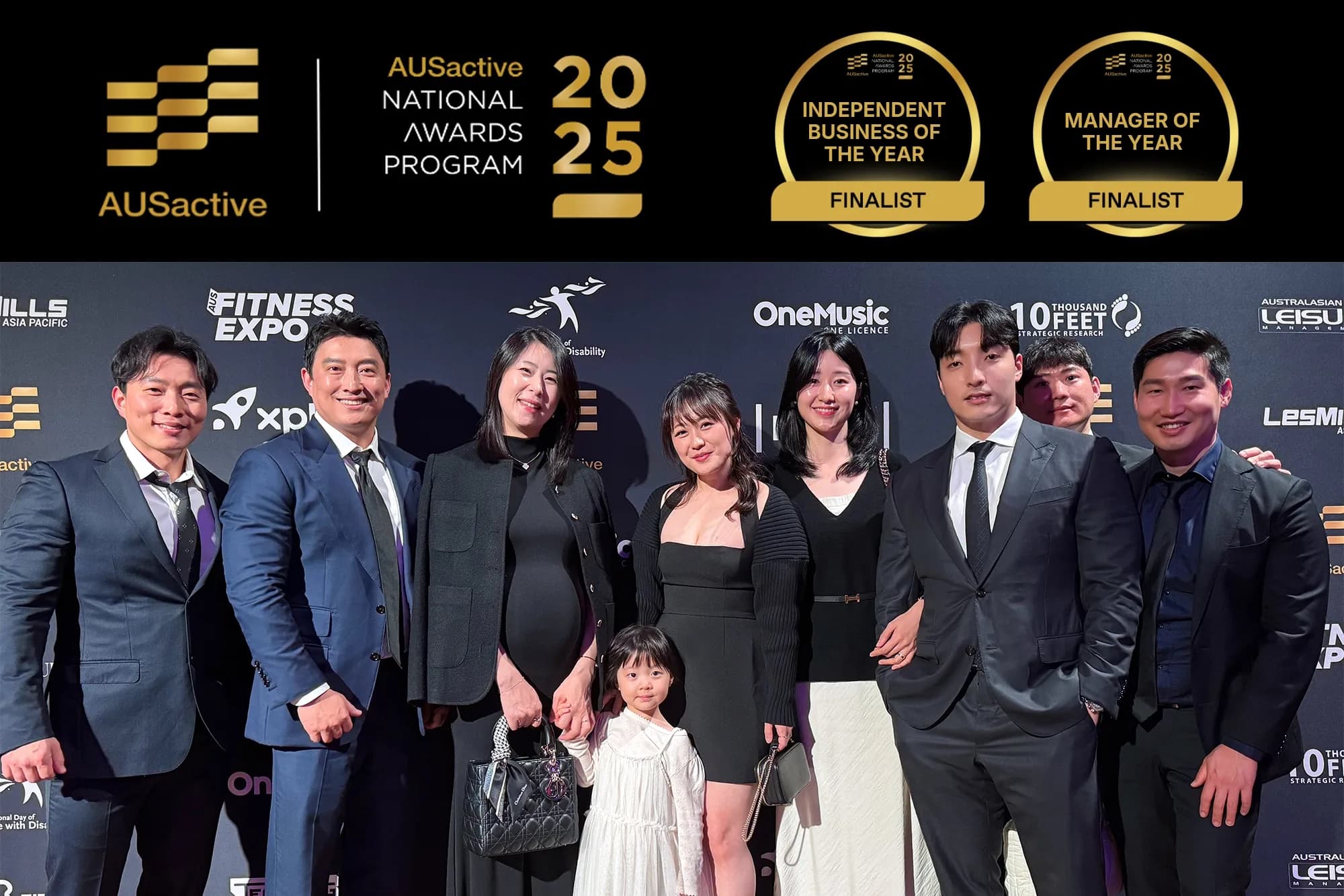 AUSactive Awards Teambros Fitness Club Finalist