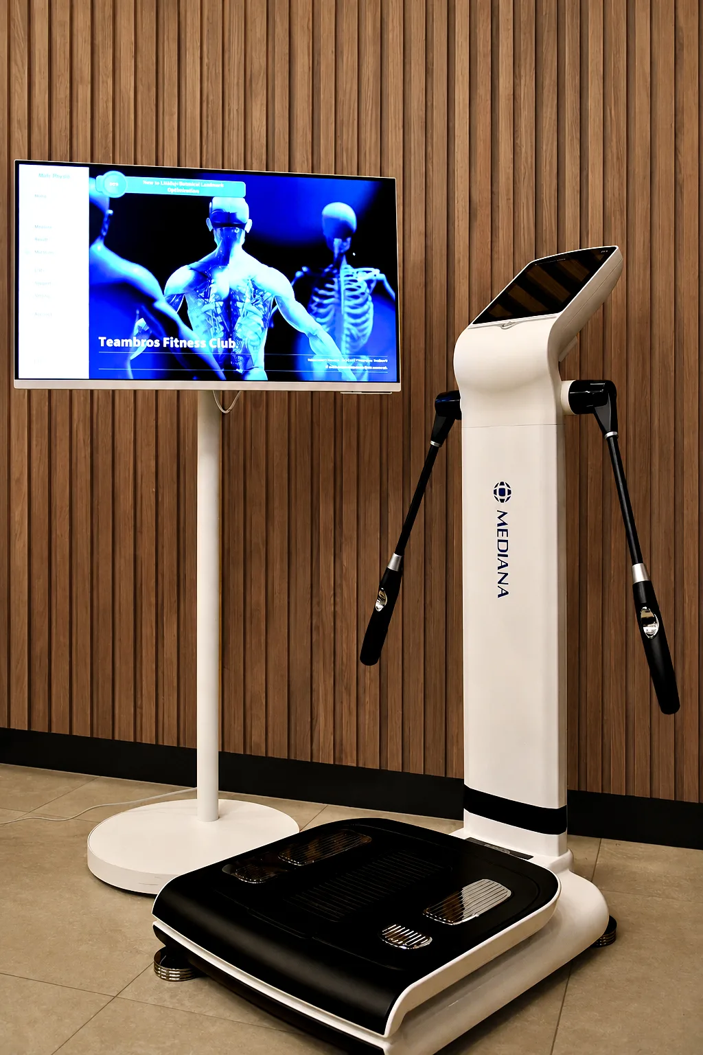 Body composition scanning and posture analysis at Teambros Epping